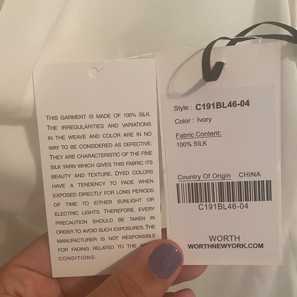 Worth Georgette Sleeveless Blouse - Picture 4 of 4